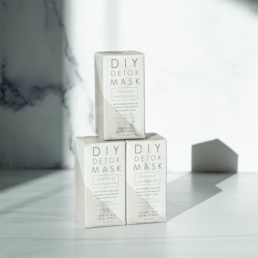 Adoption Center: Charcoal Cardamom DIY Detox Mask